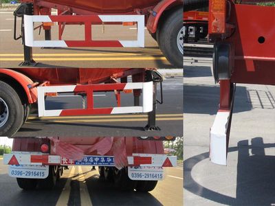 Huajun  ZCZ9404GFLHJF Low density powder material transportation semi-trailer