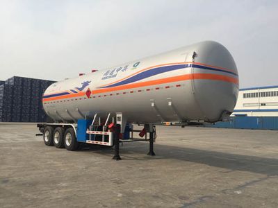 CIMCNTV9401GYQTSemi trailer for liquefied gas transportation