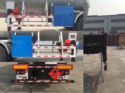 CIMC NTV9401GYQT Semi trailer for liquefied gas transportation