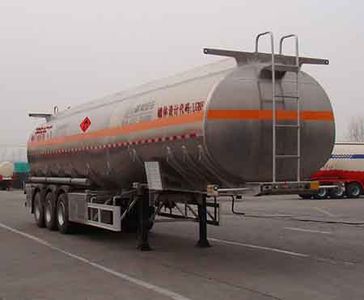 Shengrun  SKW9404GYYL Aluminum alloy oil transport semi-trailer