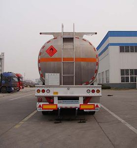 Shengrun  SKW9404GYYL Aluminum alloy oil transport semi-trailer