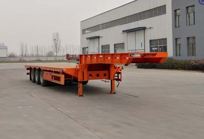 Wanfeng  WWX9400TDP Low flatbed semi-trailer