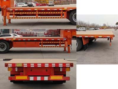 Wanfeng  WWX9400TDP Low flatbed semi-trailer