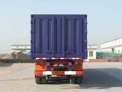 Huida brand automobiles YHD9402XXY Box transport semi-trailer