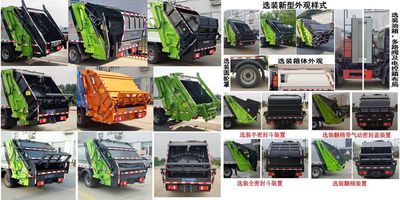 Cheng Liwei  CLW5070ZYSZ6 Compressed garbage truck