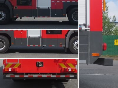 Jiangte brand automobiles JDF5290GXFAP120A6 Compressed air foam fire truck