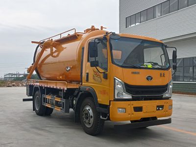 Longmu Shuangxing  LMX5160GQWZZ6HX Cleaning the suction truck