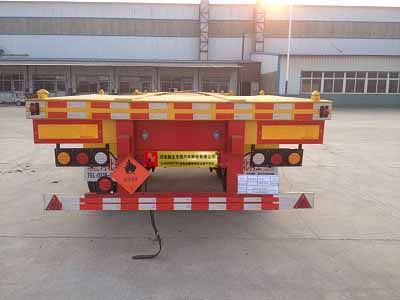 Juwang  ZJW9350TWY Transport semi-trailer of dangerous goods tank frame