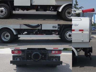 Yajie  BQJ5040GXEEV Pure electric suction truck