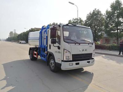 FAW Linghe CAL5081ZZZE5 Hydraulic Lifter Garbage truck 