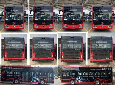 Jinlong  XMQ6115FGFCEV Fuel cell city buses