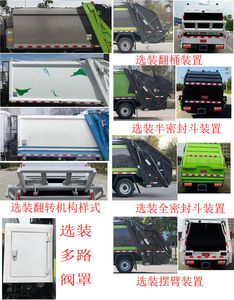 Zhongjie Automobile XZL5140ZYS6 Compressed garbage truck