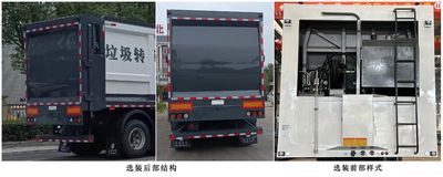 Longxinghui  HLV9400ZLJ Garbage transfer semi-trailer