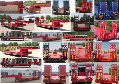 Huanlu  LYT9311TDP Low flatbed semi-trailer