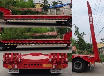 Huanlu  LYT9311TDP Low flatbed semi-trailer