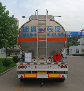 Minghang  ZPS9400GYYE Aluminum alloy oil transport semi-trailer