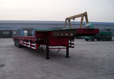 Jinyue  LYD9310TDP Low flatbed semi-trailer