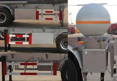 Tongyada  CTY9401GFWAS Tank transport semi-trailer for corrosive substances