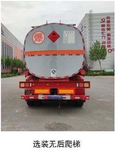 Hehai Mingzhu  MZC9401GRY Flammable liquid tank transport semi-trailer