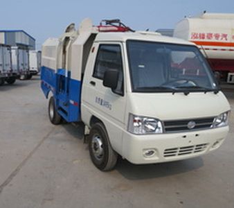 Hongfengtai brand automobiles HFT5030ZZZBEV01 Pure electric self loading and unloading garbage truck