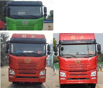 Jiefang Automobile CA5310CCYP25K15L7T4E6A80 Grate type transport vehicle