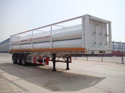 Tongyada  CTY9381GGY Hydraulic sub station high-pressure gas long pipe semi-trailer