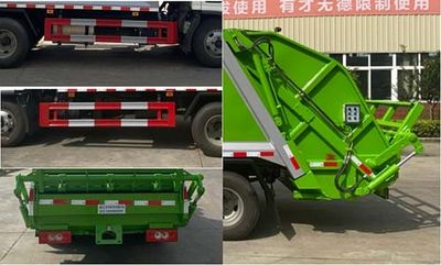 Longxinghui  HLV5090ZYSB6 Compressed garbage truck