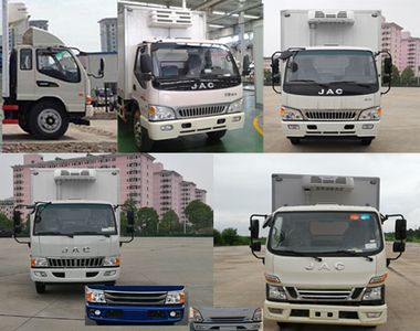 Jianghuai brand automobiles HFC5080XLCP91K1C2V Refrigerated truck