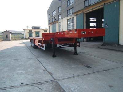 Lingguang  AP9401TDP Low flatbed semi-trailer