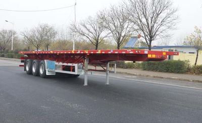 Tianjun Dejin brand automobilesTJV9405ZZXPJFlat dump semi-trailer