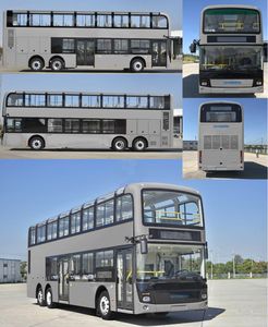 Skyworth NJL6129GSEV1 Pure electric double decker city buses