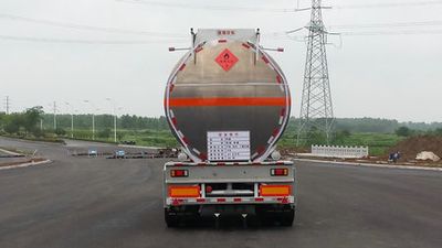 Yongqiang  YQ9401GRYCY2 Aluminum alloy flammable liquid tank transport semi-trailer