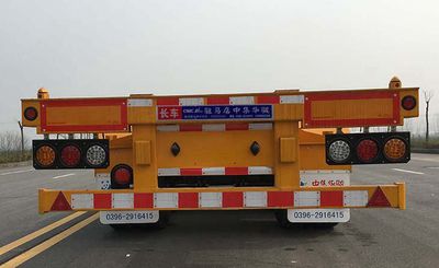 Huajun  ZCZ9370TJZJ Container transport semi-trailer