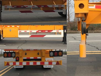 Huajun  ZCZ9370TJZJ Container transport semi-trailer