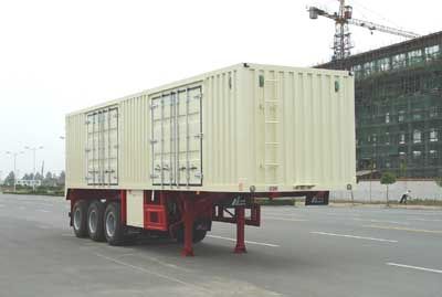 Huajun ZCZ9373XXYBox transport semi-trailer