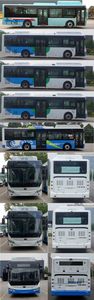 Yutong  ZK6105CHEVNPG40 Plug in hybrid low entry city buses