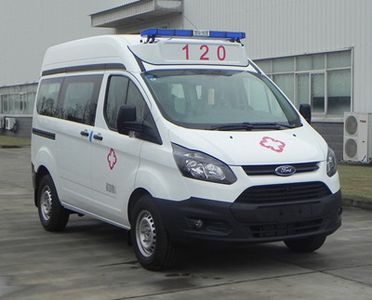 Jiangling Quanshun brand automobiles JX5046XJHMJ ambulance