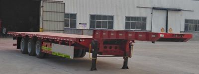 Longen LHE9401TDPLow flatbed semi-trailer