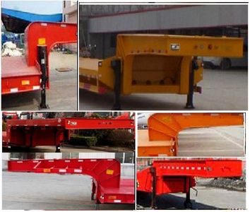 Liangben  WRQ9400TDP Low flatbed semi-trailer