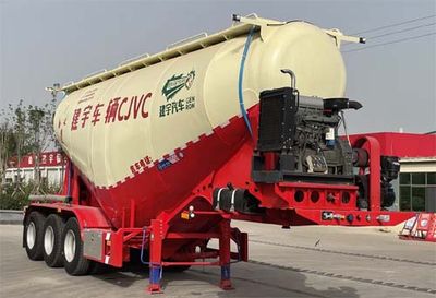 Jianyu brand automobile YFZ9400GFL35 Medium density powder material transportation semi-trailer