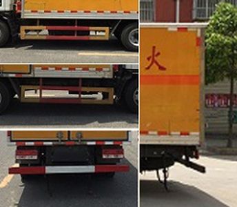 Cheng Liwei  CLW5041XRGB5 Flammable solid box transport vehicle