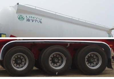 Lingyu  CLY9402GFL Powder material transportation semi-trailer