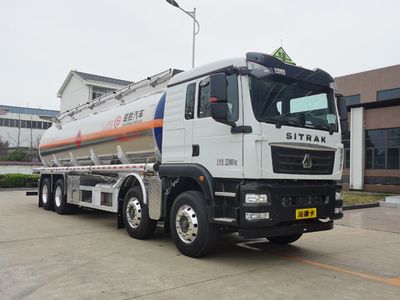 Chusheng CSC5326GRYLZK6Aluminum alloy flammable liquid tank transport vehicle