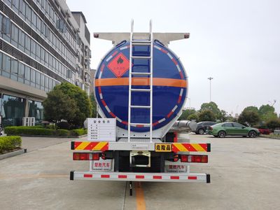 Chusheng  CSC5326GRYLZK6 Aluminum alloy flammable liquid tank transport vehicle