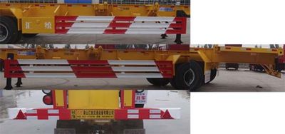 Haotong  LWG9150TJZ Empty container transport semi-trailer