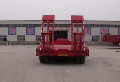 Chengshida Automobile SCD9400TDP Low flatbed transport semi-trailer