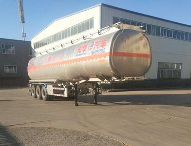 Kaiser ZGH9400GYY Aluminum alloy oil transport semi-trailer