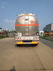 Kaiser ZGH9400GYY Aluminum alloy oil transport semi-trailer