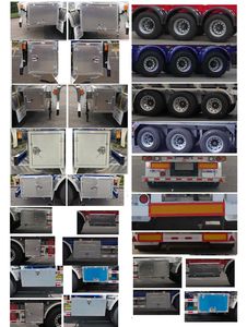 Tonghua  THT9400GYWE Tank transport semi-trailer for oxidizing substances