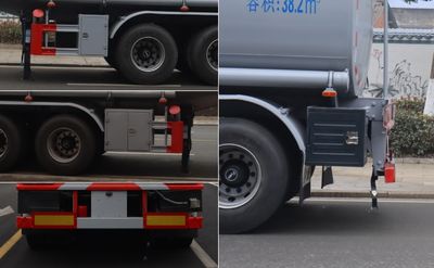 Zhongqi Liwei brand automobiles HLW9401GPG Ordinary liquid transport semi-trailer